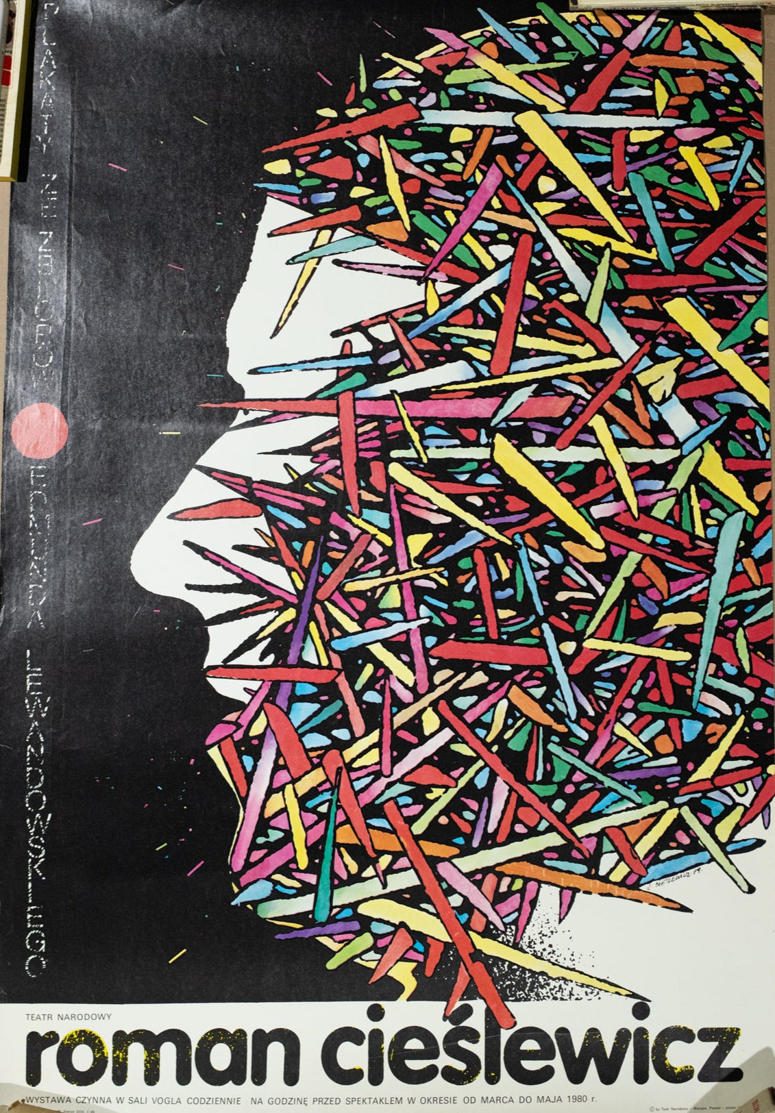 1979 Roman Cieślewicz Poster Exhibition Poster