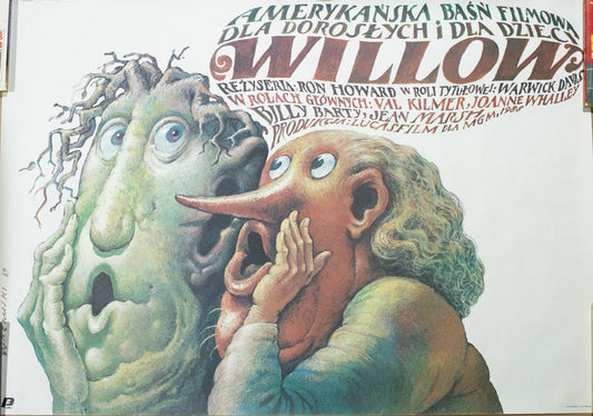 1989 Polish Willow Poster by Wiesław Wałkuski